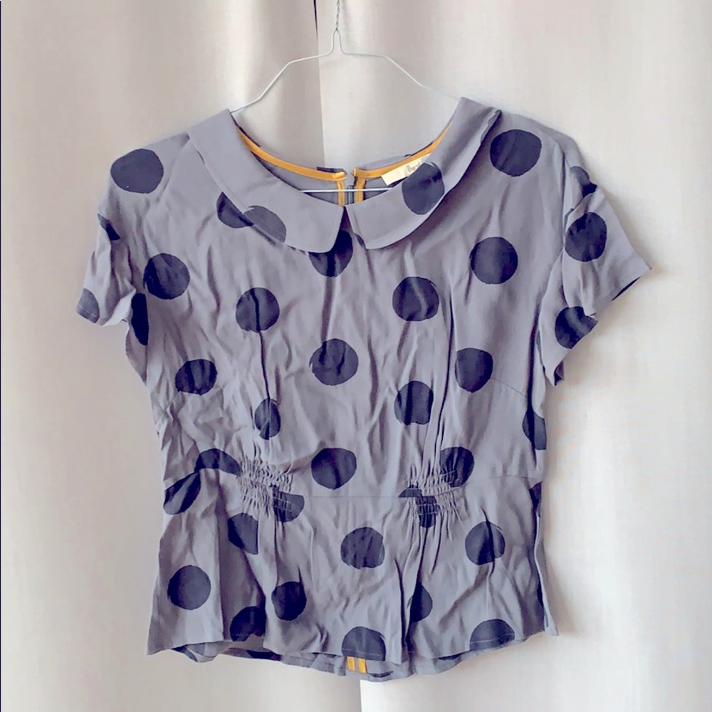 Cute Boden Polka Dot Blouse